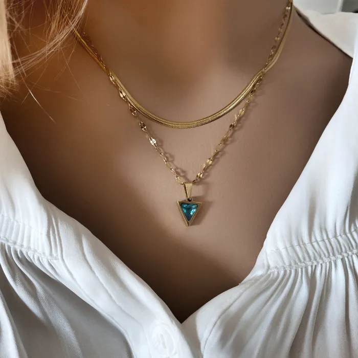 Solaris Necklace Color Select KHLOE JEWELS Necklaces