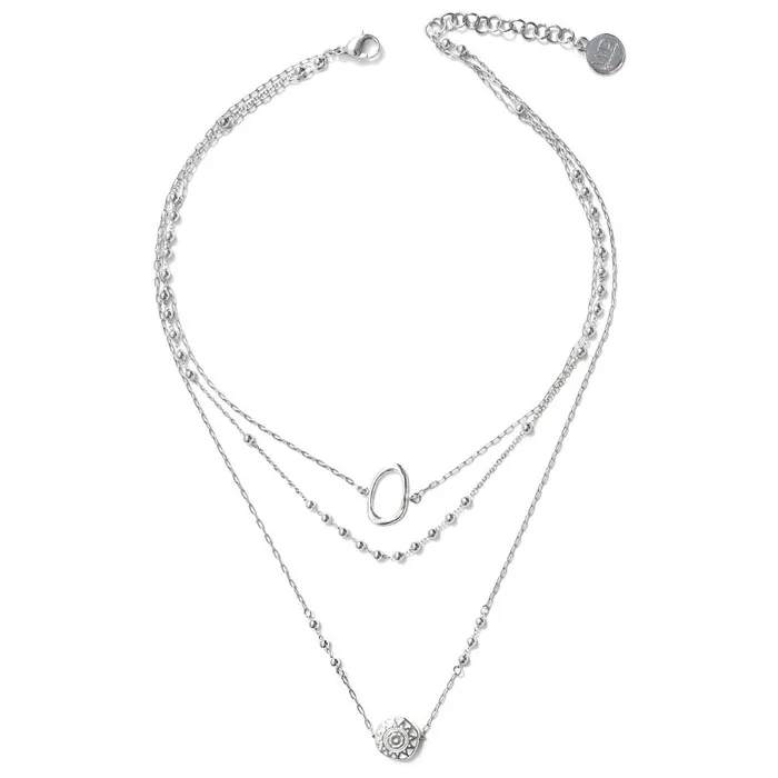 WellDunn Helios Silver Necklace Necklaces