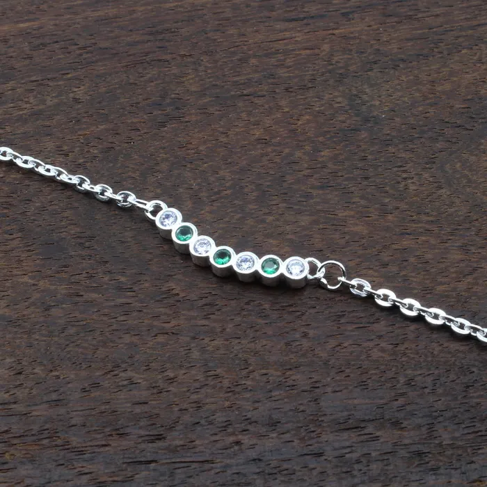httpswwwkarizmajewelscom Indian Style Real Silver bracelet CZ Rakhi for men women 75 Bracelets