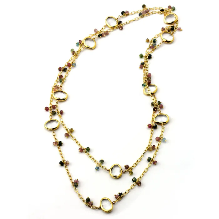 Elisa Ilana Quartz GF Necklace340913 Necklaces