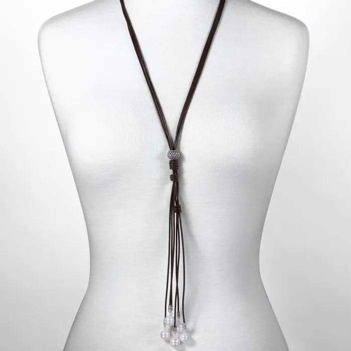 The Dancing Pearls Necklace Elisa Ilana Necklaces