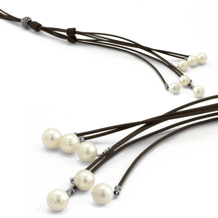 The Dancing Pearls Necklace Elisa Ilana Necklaces The Dancing Pearls Necklace Elisa Ilana Necklaces
