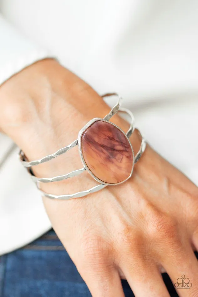 Bracelets Canyon Dream Brown Cuff Bracelet Jewelry by Bretta Paparazzi Accessories Bracelets Canyon Dream Brown Cuff Bracelet Jewelry by Bretta Paparazzi Accessories
