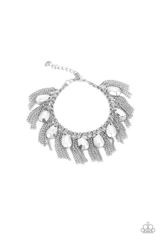 Bracelets Paparazzi Accessories Brag Swag Silver Bracelet Jewelry by Bretta