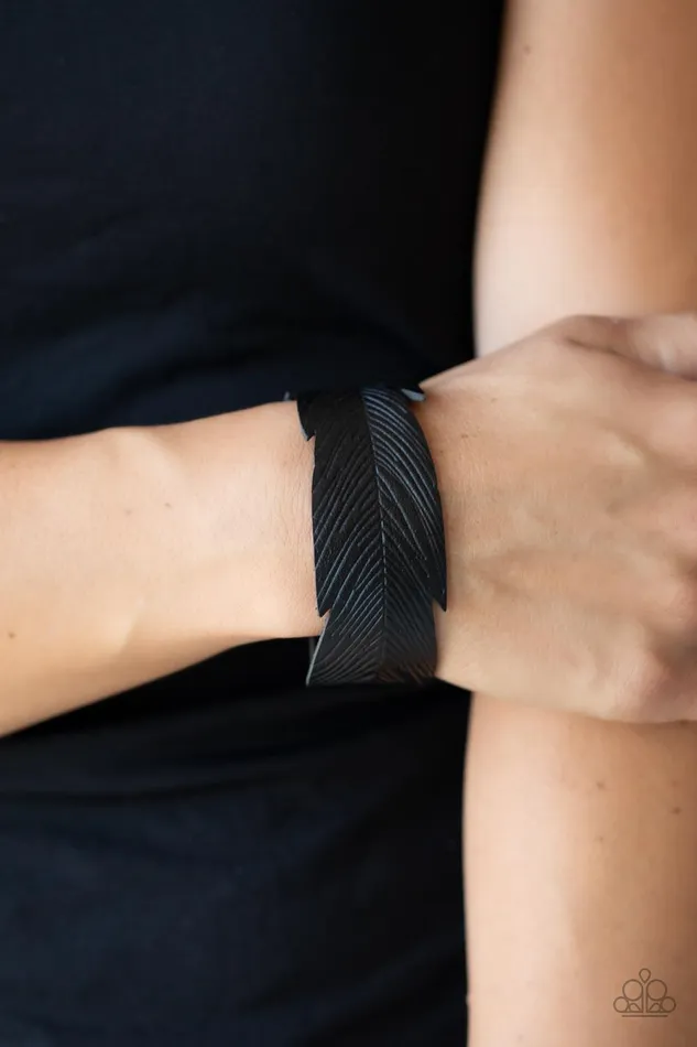 Bracelets Paparazzi Accessories Whimsically Winging It Black Bracelet Jewelry by Bretta Bracelets Paparazzi Accessories Whimsically Winging It Black Bracelet Jewelry by Bretta