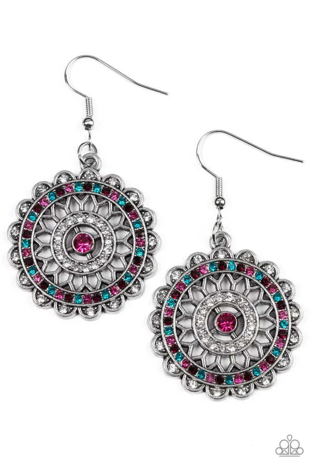 Earrings Paparazzi Accessories Twinkly Translation Multi Earrings Jewelry by Bretta