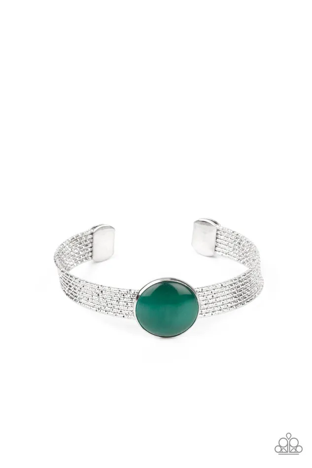 Mystical Magic Green Bracelet Jewelry by Bretta Paparazzi Accessories Bracelets