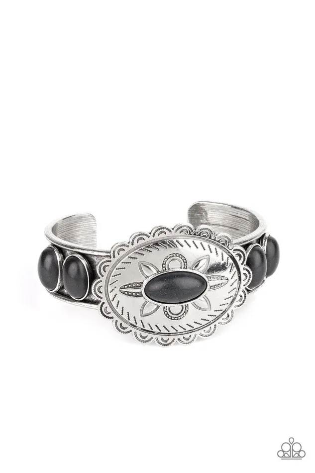 Paparazzi Accessories Bracelets Canyon Heirloom Black Bracelet Jewelry by Bretta