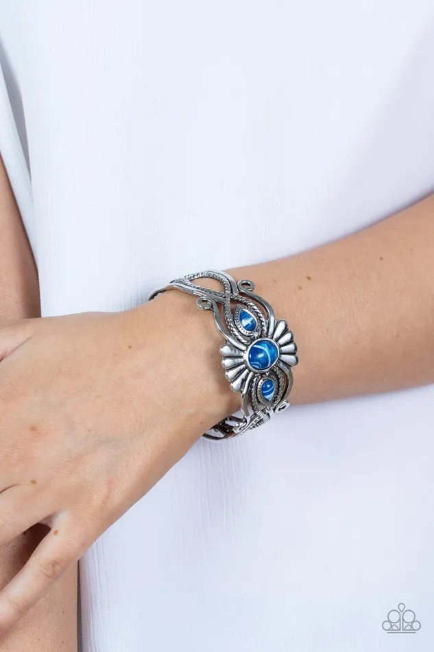 Rural Rumination Blue Bracelet Jewelry by Bretta Paparazzi Accessories Bracelets Rural Rumination Blue Bracelet Jewelry by Bretta Paparazzi Accessories Bracelets