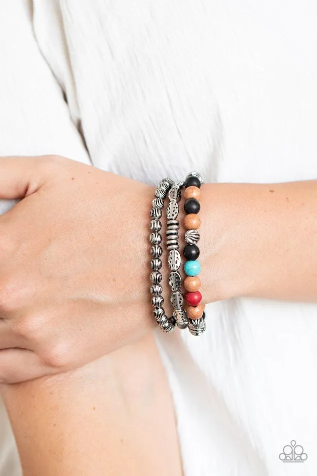 Trail Mix Mecca Multi Bracelet Jewelry by Bretta Paparazzi Accessories Bracelets Trail Mix Mecca Multi Bracelet Jewelry by Bretta Paparazzi Accessories Bracelets